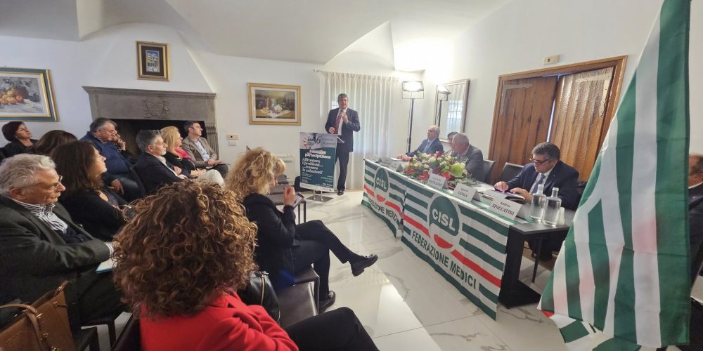 6° Congresso Regionale Cisl Medici Umbria, la relazione del segretario Castiglione: &#8220;Il nostro impegno per garantire migliori condizioni di lavoro per i professionisti e servizi efficienti ai cittadini&#8221;